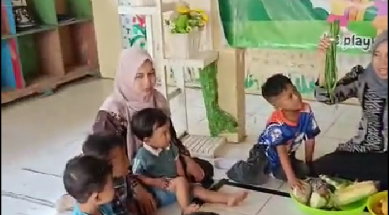 Vidio anak anak mengenal sayur